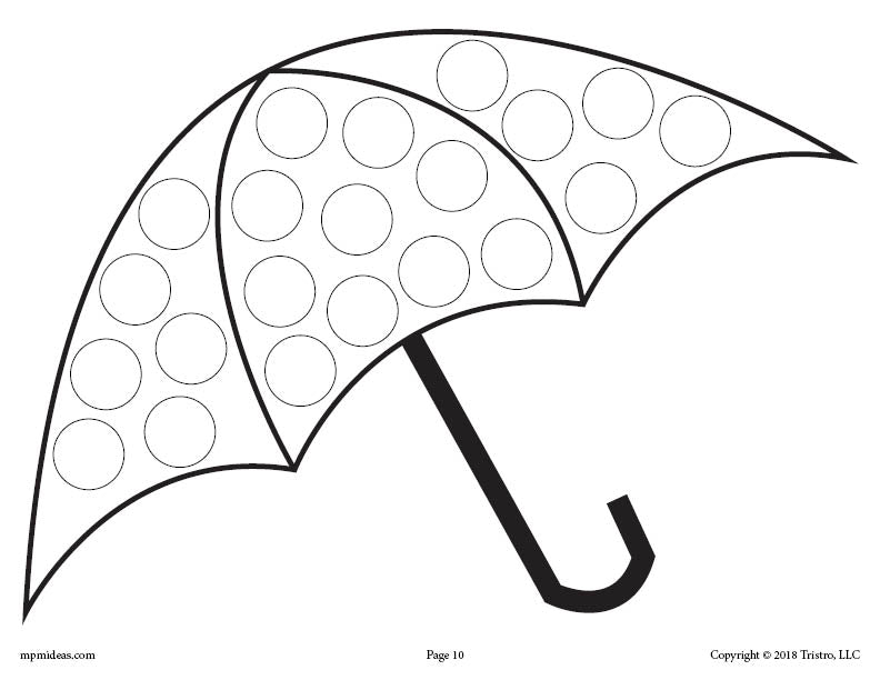 12 Spring Do-A-Dot Printables!