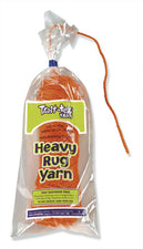 Heavy Rug Yarn, 60 Yards Pumpkin