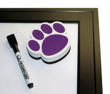 Purple Paw Magnetic Whiteboard Eraser