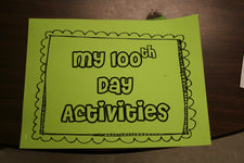 100th Day Take Home Book for Kids