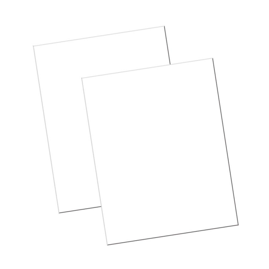 Peacock® Economy Railroad Board, 22" x 28" White