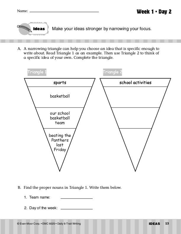 Daily 6-Trait Writing, Grade 5