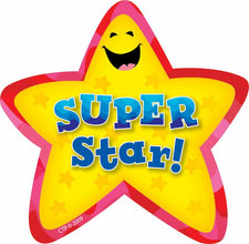 Star Badges Super Star 36Pk