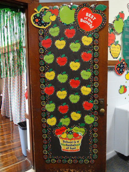 Pencil Bulletin Board and Door Display Set  Kindergarten classroom door,  Kindergarten bulletin boards, Classroom pencils