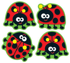 Ladybugs Shape Stickers