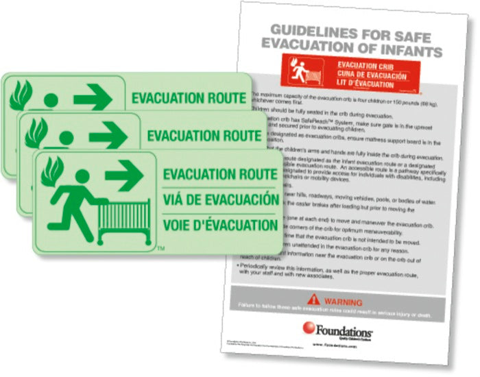 Evacuation Route Sign Kit