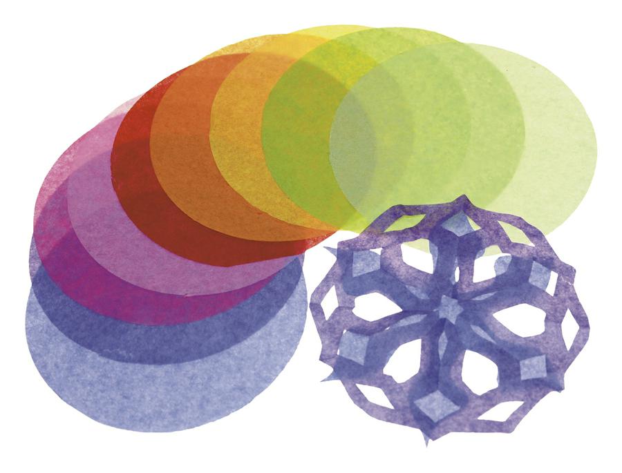 Tissue Circles 4 Inch