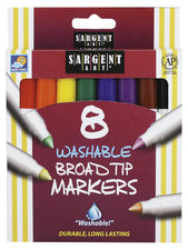 Sargent Art Washable Felt Super Tip Markers Broad Tip
