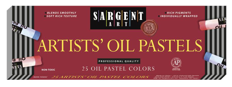 Sargent 25 Count Regular Oil Pastels