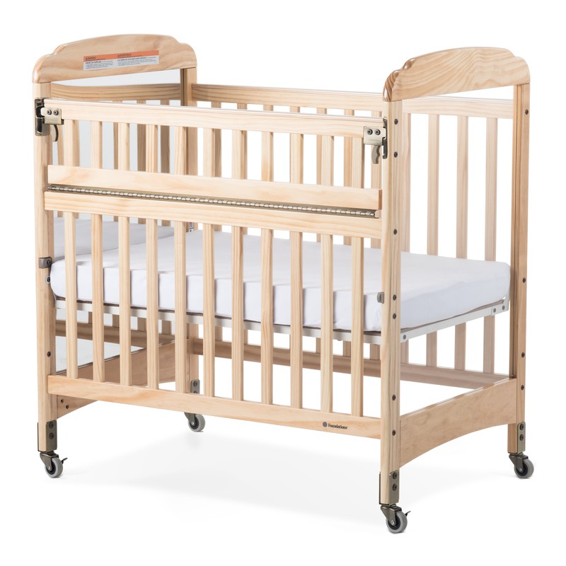 Next Gen Serenity® Compact SafeReach® Crib, Mirror, Natural