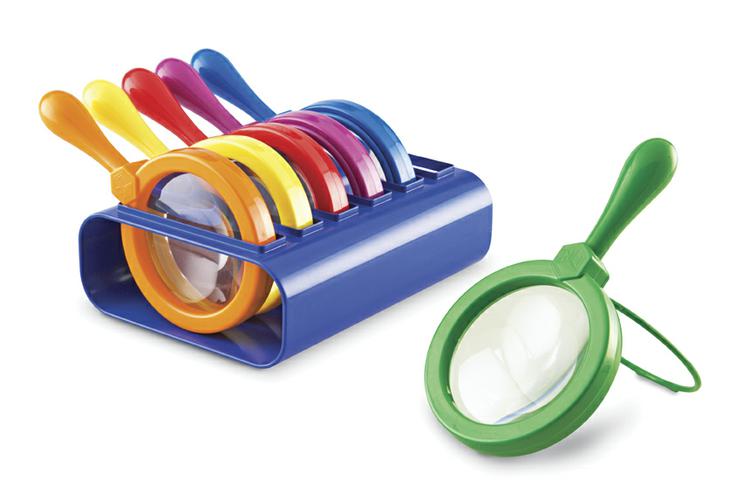Primary Science Jumbo Magnifiers with Stand