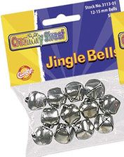Silver Jingle Bells - 72 Pieces