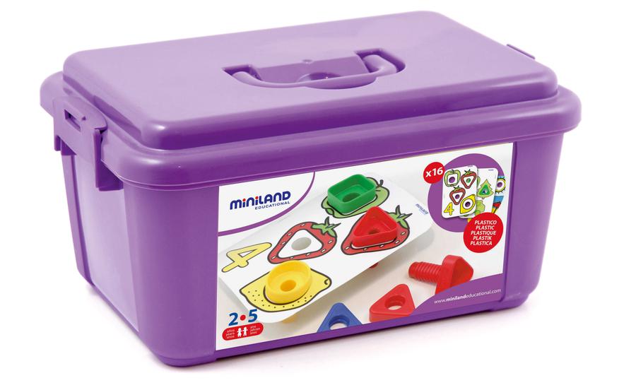 Nuts & Bolts Activity School Set, 72 Pieces