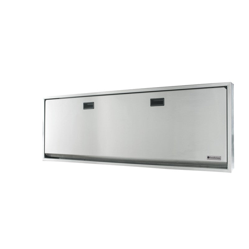 Legacy Special Needs Stainless Steel Changing Station, Recessed