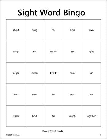 Dolch Sight Words Mega Bundle - Grades PreK-3 - Includes All 220 Dolch Sight Words - 24 Activities For Each Grade Level - Sight Word Worksheets, Printables, Flash Cards, And More