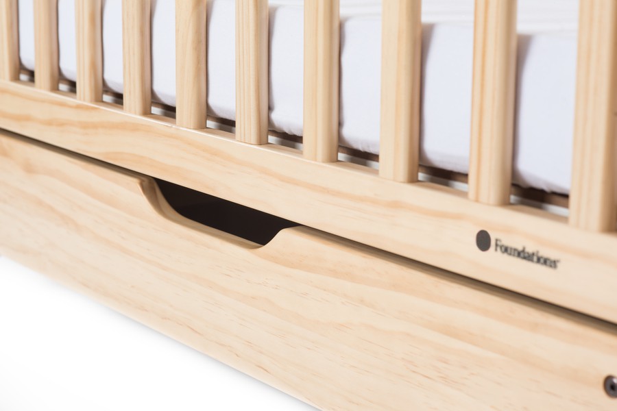 EZ Store™ Drawer with MagnaSafe Latch for Compact Next Gen Serenity® Cribs, Natural