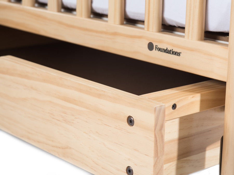 EZ Store™ Drawer with MagnaSafe Latch for Compact Next Gen Serenity® Cribs, Natural