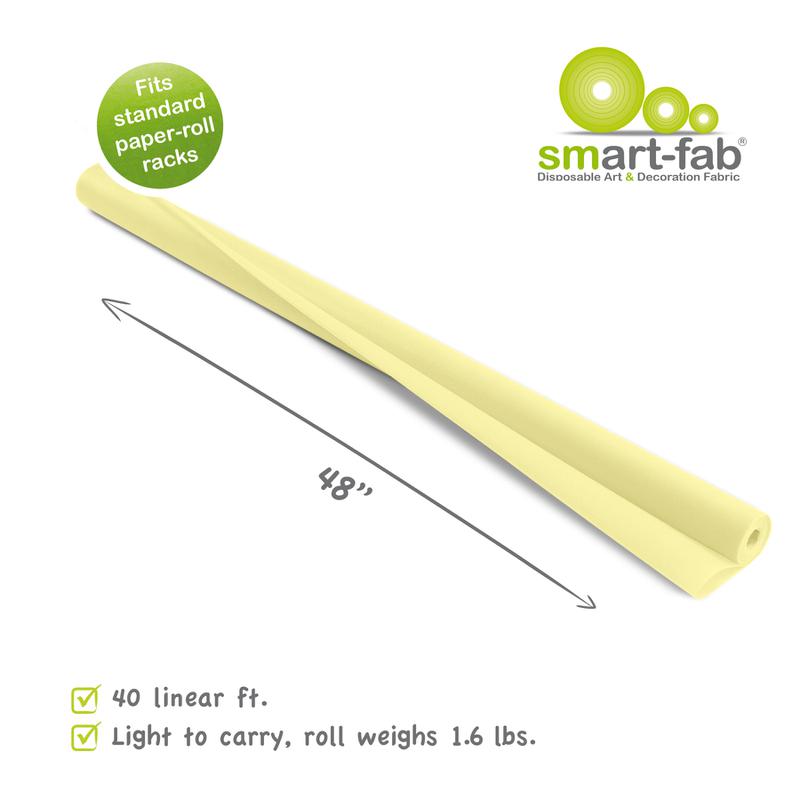 Smart-Fab® Cream Fabric, 48" x 40' Roll