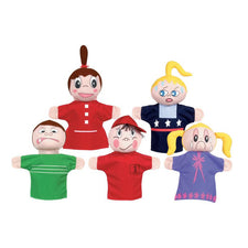 How Am I Feeling Hand Puppets, Caucasian