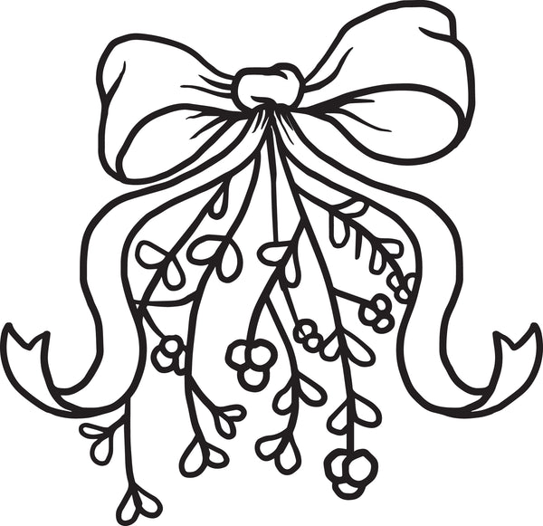 FREE Printable Mistletoe Christmas Coloring Page for Kids #2 – SupplyMe free-printable-mistletoe-christmas-coloring-page-for-kids-2-supplyme