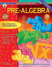 Pre-Algebra Resource Book, Gr 6-8