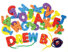 WonderFoam Lacing Letters & Numbers Assortment