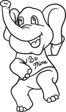 Be Mine Valentine's Day Coloring Page