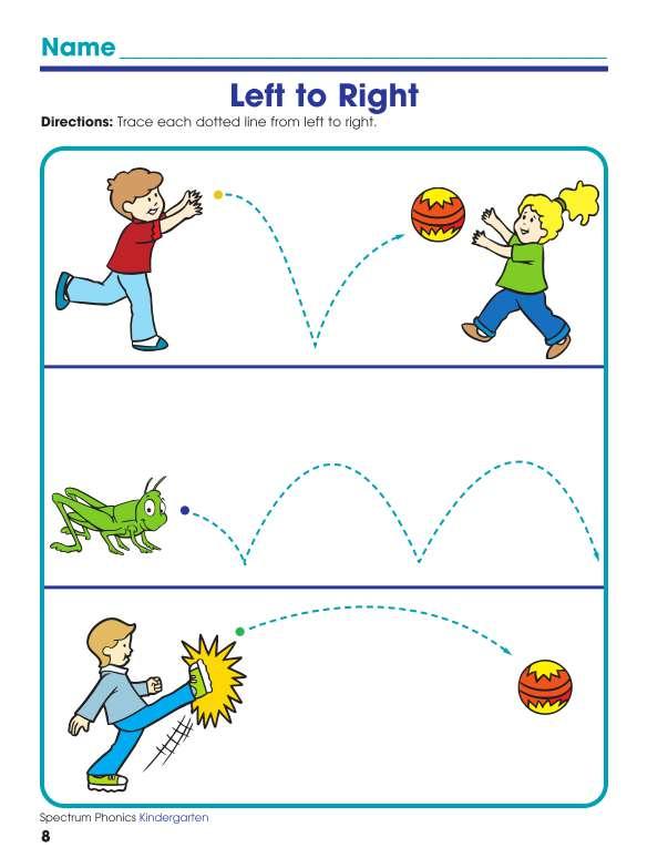 Spectrum Phonics Workbook, Grade K