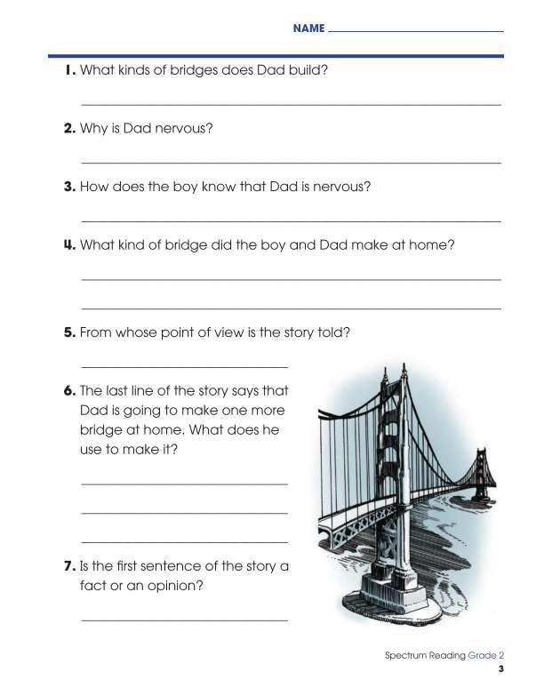 Spectrum Reading Workbook, Grade 2