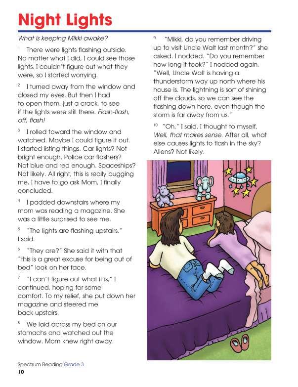 Spectrum Reading Workbook, Grade 3