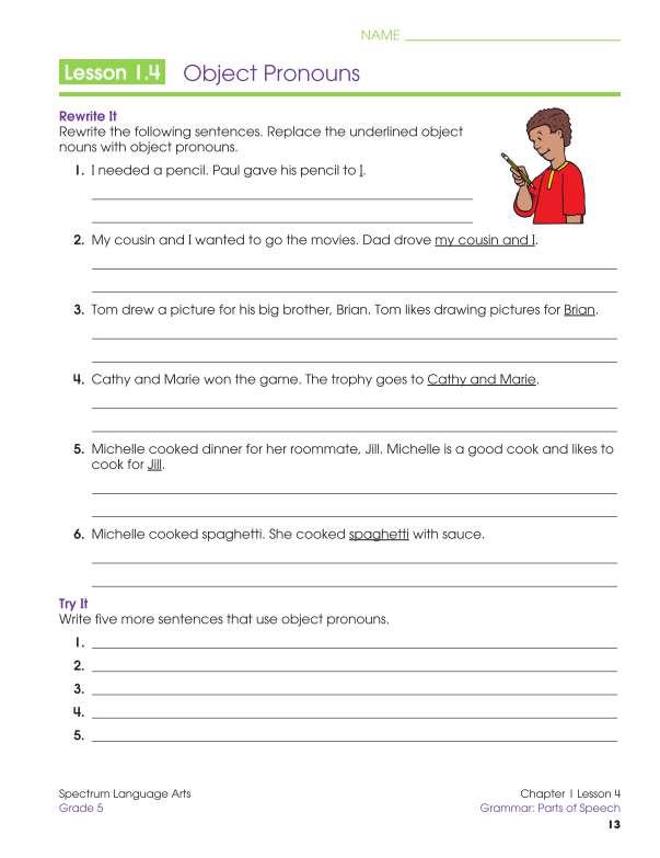 Spectrum Language Arts Workbook, Grade 5