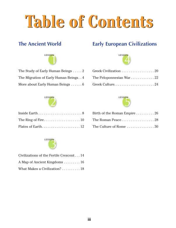 Spectrum Geography Workbook, Grade 6