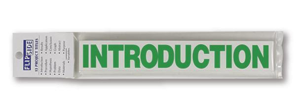 Project Board Titles Green