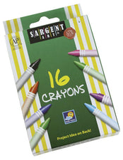 Sargent Art Crayons 16 Count Tuck Box