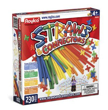 Roylco® Straws & Connectors®, 230 Pieces