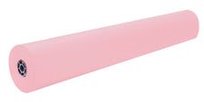 Pacon Rainbow® Colored Kraft Duo-Finish® Pink Paper Roll, 36? x 1,000?