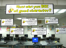 How Can You BEE of Good Character? - Spring Bulletin Board Idea