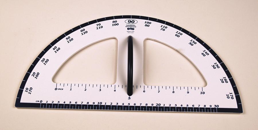 Dry Erase Magnetic Protractor