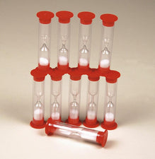 Sand Timers, One Minute, Set of 10