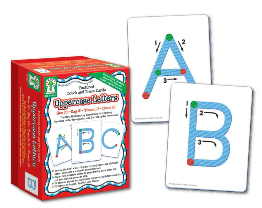 Textured Touch and Trace: Uppercase