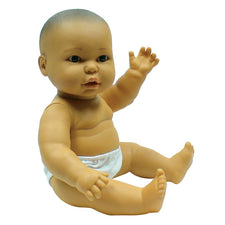 Large Vinyl Gender Neutral Hispanic Doll