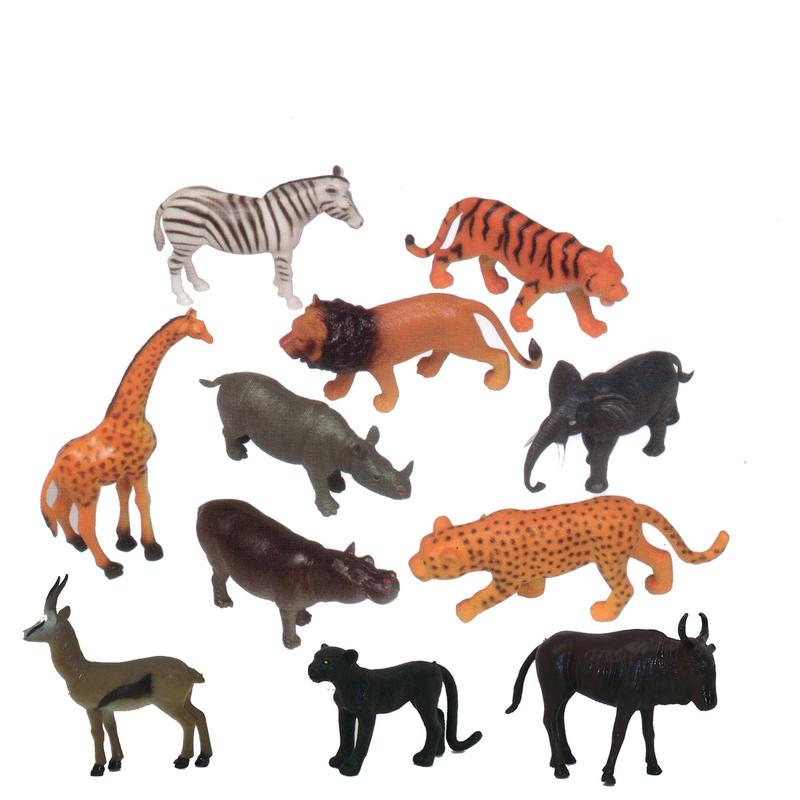 Wild Animals Playset