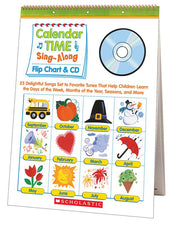 Calendar Time Sing-Along Flip Chart & CD