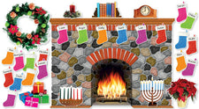 Holiday Hearth Bulletin Board Set