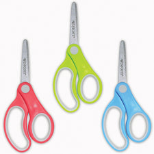 Westcott Soft Handle Classpack Kids Scissors, 5" Blunt