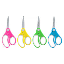 Westcott Soft Handle Classpack Kids Scissors, 5" Pointed