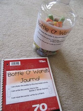 Literacy Center Activities: Bottle 'O Words