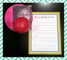 Bursting with New Years Resolutions Activity & Bulletin Board