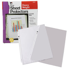Heavy Weight Sheet Protectors, 100 Per Box