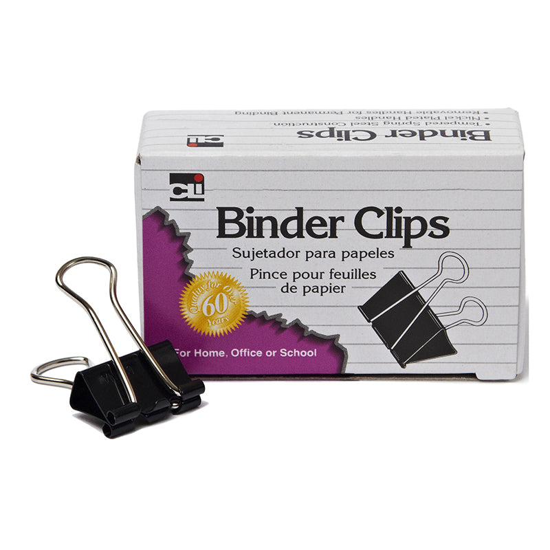 Mini Binder Clips, 1/4" Capacity